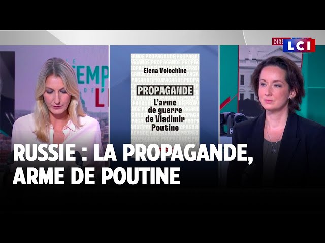 ⁣Russie : la propagande, arme de Poutine, analysée par Elena Volochine