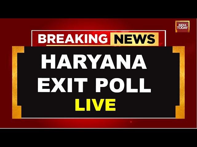 ⁣Haryana Exit Poll Live: Haryana Assembly Exit Poll | Rajdeep Sardesai | Rahul Kanwal | India Today