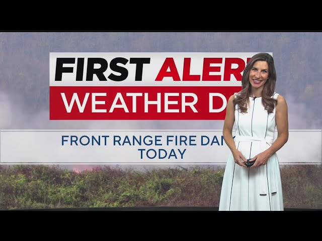 ⁣Colorado experiencing high fire danger Saturday