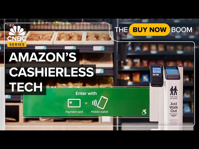 ⁣How Amazon Is Trying To Get Rid Of Checkout Lines At Stores