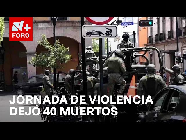 ⁣Guanajuato refuerza seguridad: Operativos tras violencia en la región - Sábados de N+ FORO