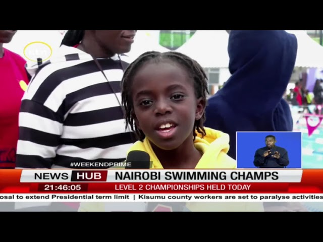 ⁣Level 2 of Nairobi Swimming Championships held at Kioto School