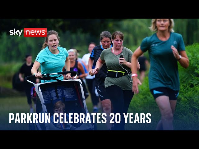 ⁣From 13 runners to millions - Parkrun celebrates 20th anniversary