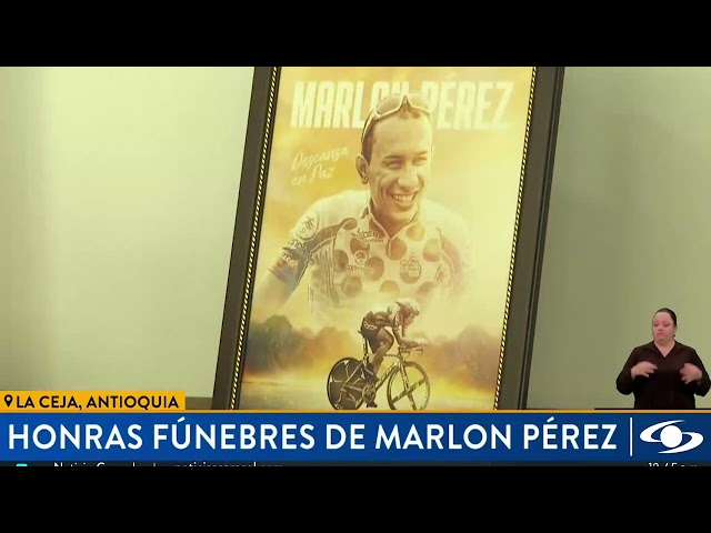 ⁣Homenaje a Marlon Pérez, exciclista, tras crimen: "Que se haga justicia"