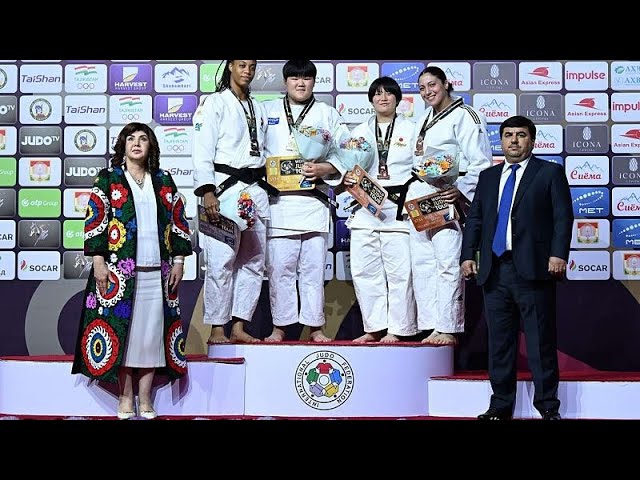 ⁣World Junior Judo Championships in Dushanbe: Heavyweights enter the stage