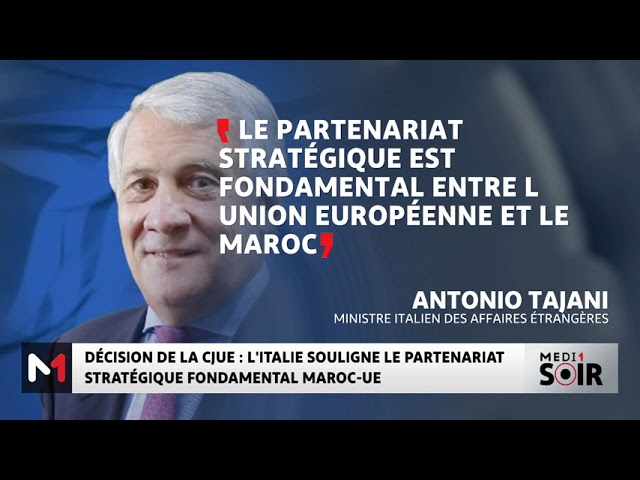 ⁣L'Italie souligne le partenariat stratégique "fondamental" entre l’Union Européenne e