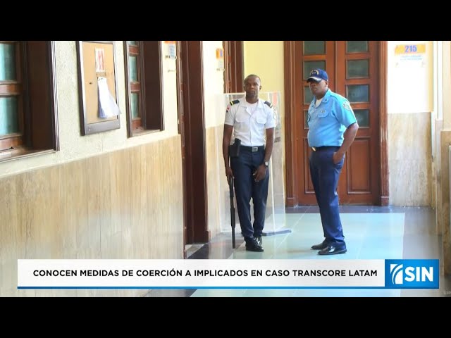 ⁣EN VIVO | Conocen medidas de coerción a implicados en caso Transcore Latam