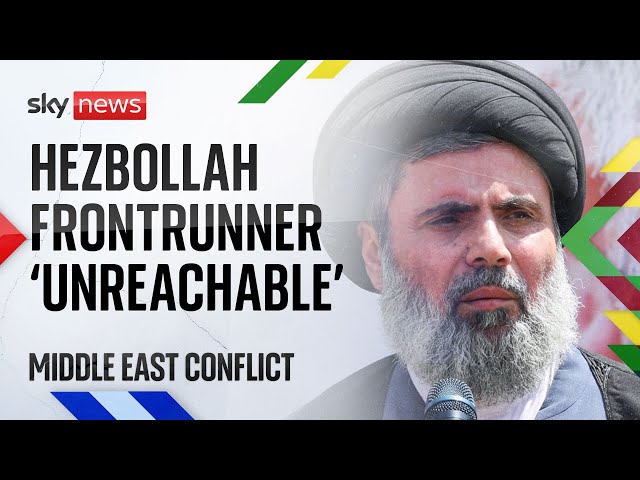 ⁣Frontrunner to replace Hezbollah's former leader 'unreachable' as Israel continues st