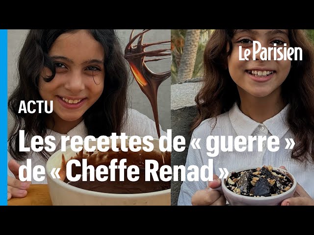 ⁣A Gaza, Renad, 10 ans, partage ses recettes cuisinées avec des colis alimentaires