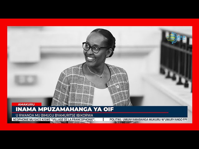 ⁣Madamu Jeannette Kagame yasuye ahabera imurika ry'ibihugu bihuriye mu Muryango wa OIF