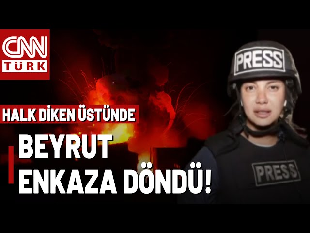 ⁣Beyrut'un En Zor Gecesi! İsrail'in Bombardımanları Peş Peşe Devam Ediyor...