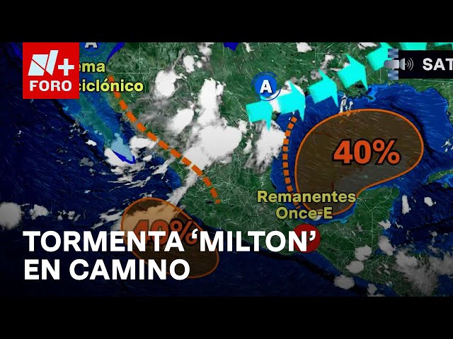 Se forma la tormenta tropical ‘Milton’ en el Golfo de México - Las Noticias