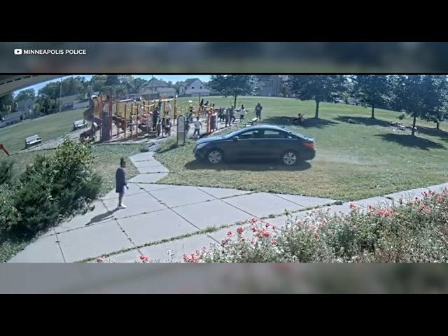 ⁣Boy, 10, charged after driving stolen car near crowded playground