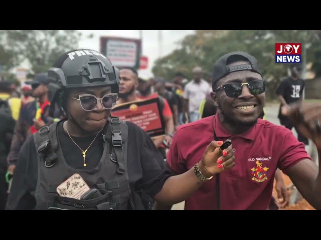 ⁣"Protester: Leaders Must Serve, The Youth Are Taking a Stand | #StopGalamseyNow"