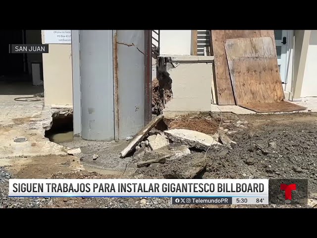 ⁣San Juan impulsa demanda por construcción de valla publicitaria en Puerto Nuevo