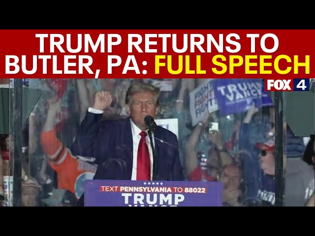 ⁣Trump Rally in Butler, PA: FULL SPEECH