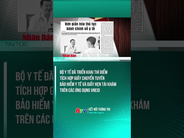 ⁣Bộ Y tế triển khai tích hợp giấy chuyển tuyến bảo hiểm y tế và giấy hẹn tái khám trên ứng dụng VNEID