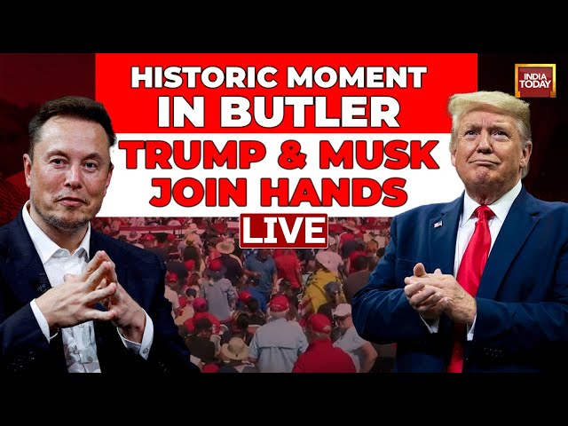 ⁣Elon Musk & Donald Trump LIVE From Butler, Pennsylvania | Musk Makes Bold Claim Ahead Of Electio