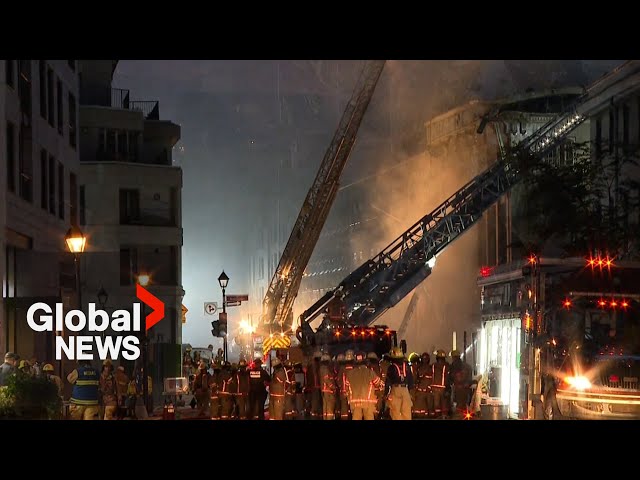 ⁣Old Montreal fire: Victims identified as mom and 7-year-old daughter from France