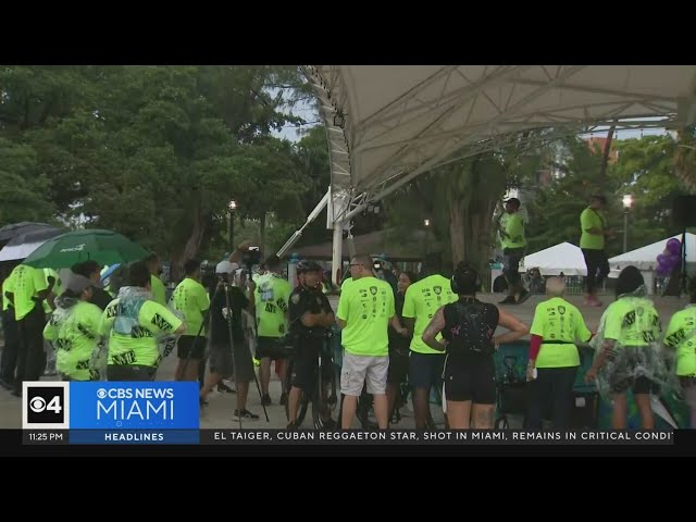 ⁣North Miami Beach Police hosts event to raise domestic violence awareness