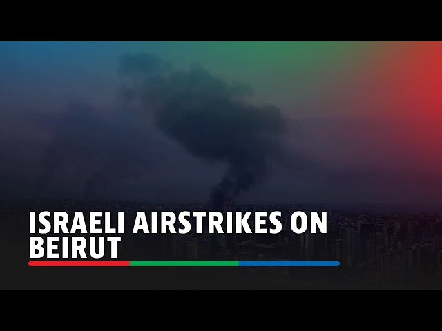 ⁣TIMELAPSE: Israeli airstrikes on Beirut during most intense stream of bombing so far