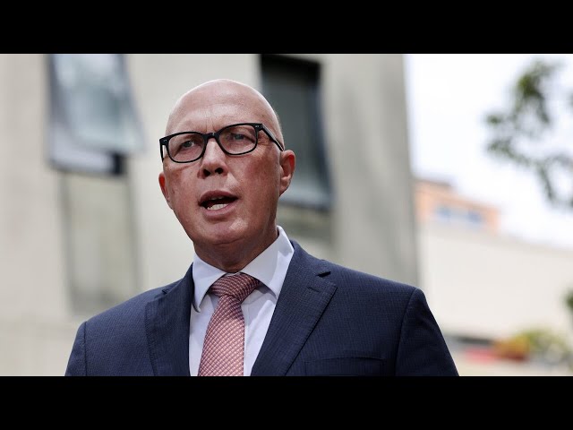 ⁣Peter Dutton outraged with ABC reporter