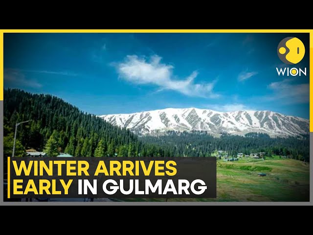 ⁣India: Winter Arrives Early in Kashmir's Gulmarg | Latest English News | WION