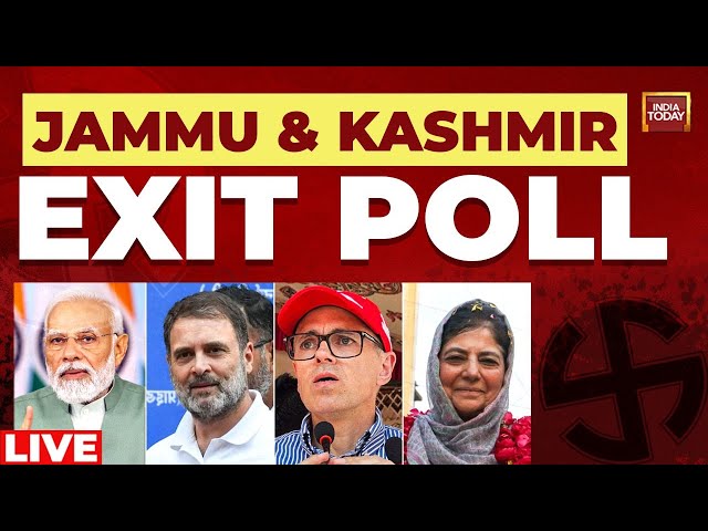 ⁣Jammu Kashmir Exit Poll Live: Jammu & Kashmir C-Voter Exit Poll On India Today Live