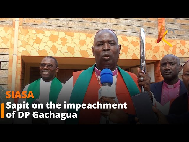 ⁣Anglican Church of Kenya faults the political class for Spearheading the impeachment of DP Gachagua