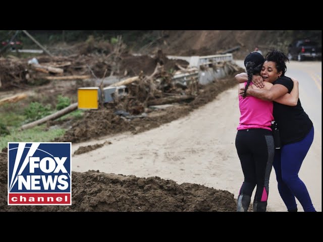 ⁣Lifelong NC resident holds back tears detailing Helene’s devastation