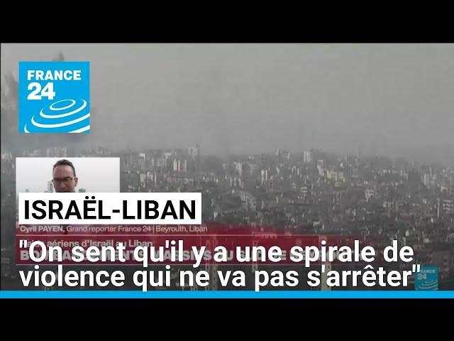 ⁣Liban : "On sent qu'il y a une forme de spirale de violence qui ne va pas s'arrêter&q