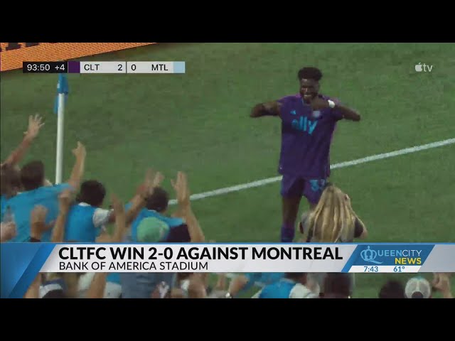 ⁣CLTFC beats Montreal for 1st time in franchise history