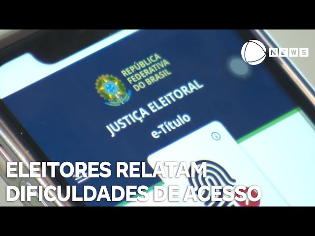 ⁣Eleitores enfrentam dificuldades para justificar voto