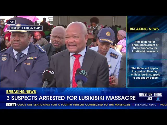 ⁣Lusikisiki Massacre | Senzo Mchunu addresses the media