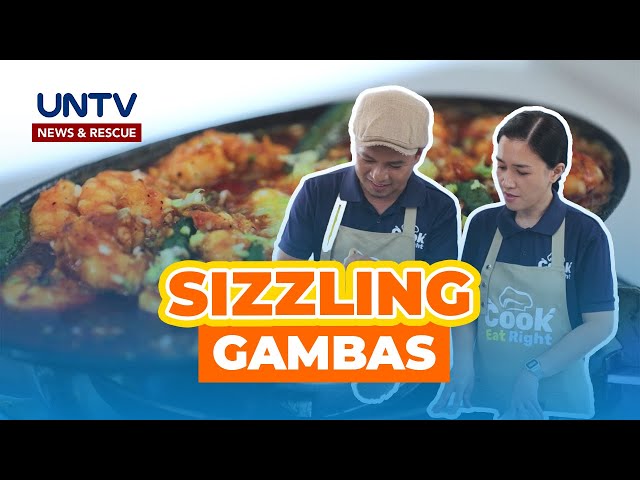 ⁣SIZZLING GAMBAS | COOK EAT RIGHT