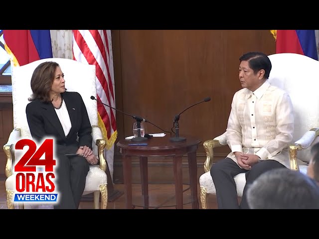 ⁣VP Harris at Ex-pres. Trump, dikit ang laban bago ang U.S. Elections sa Nov. 5 | 24 Oras Weekend