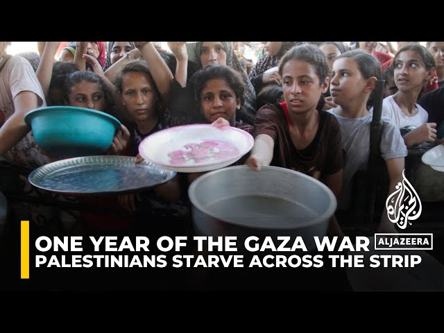 ⁣Hunger in Gaza: Children pretend to eat toys amid food shortages, families struggle to survive