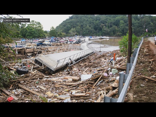 ⁣Recovery continues across parts of the United States after Hurricane Helene's landfall | Headli