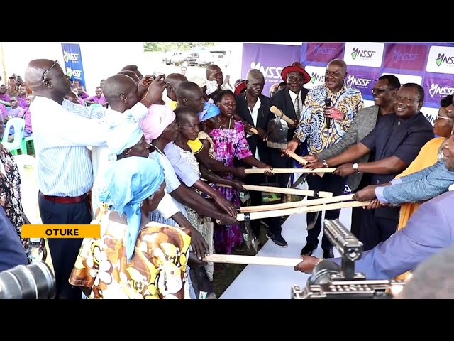 ⁣NSSF launches livelihood project - Non-salary earners encouraged to save for social protection