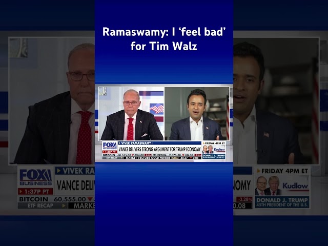 ⁣This says ‘a lot’ about Harris’ ‘insecurity’ as a leader: Ramaswamy #shorts