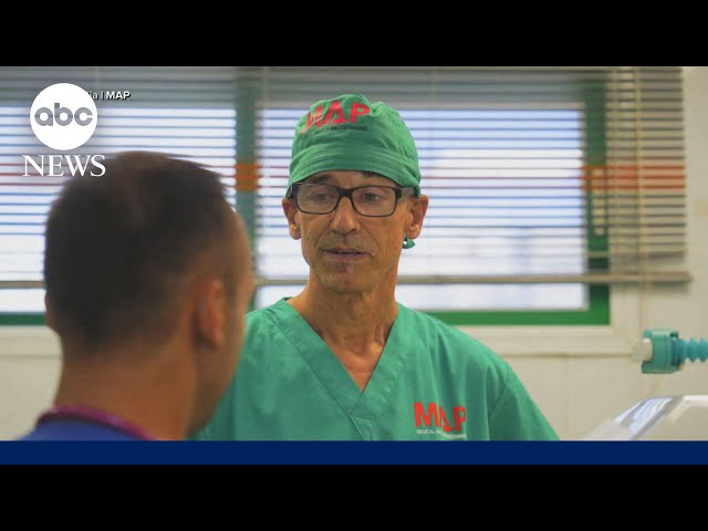 ⁣Doctor describes conditions at hospitals in Gaza