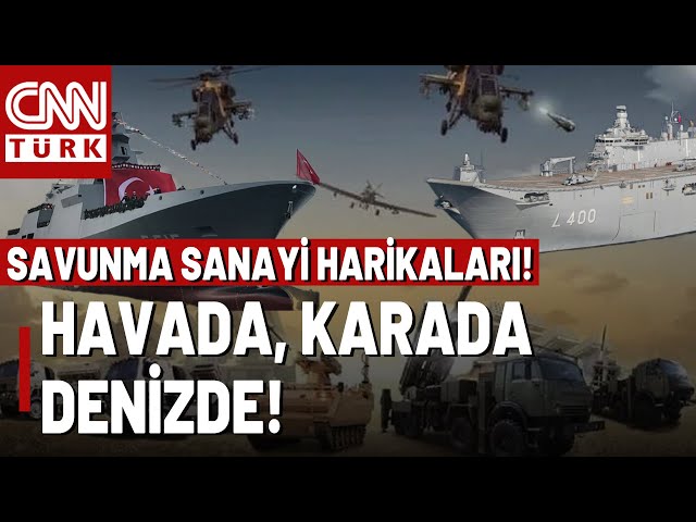 ⁣Savunma Sanayi Başkanı CNN TÜRK'te! İşte O Yerli Savunma Sanayi Ürünleri: TCG Anadolu, MİLGEM..