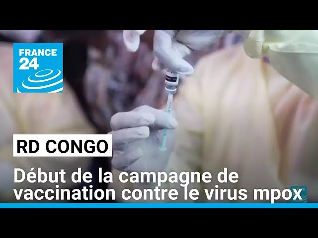 ⁣RD Congo : début de la campagne de vaccination contre le virus mpox • FRANCE 24