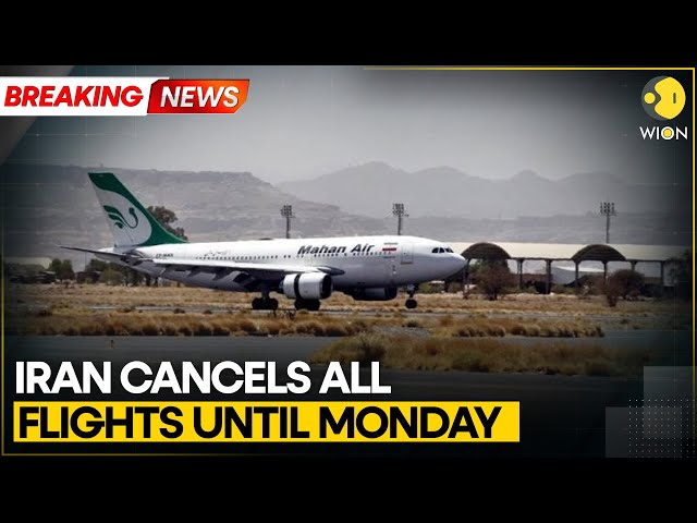 ⁣Flights From All Iran’s Airports Cancelled Until Monday Morning  | Breaking News | WION