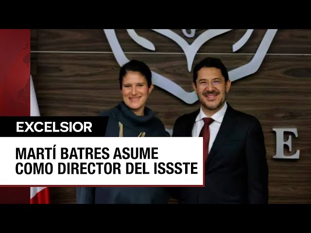 Martí Batres asume como director del ISSSTE tras dejar la Jefatura de Gobierno