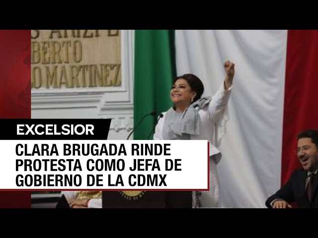 ⁣Clara Brugada atenderá demandas urgentes de la urbe; secretarios resaltan nueva gestión