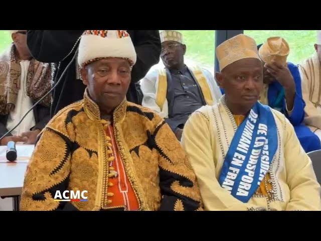 ⁣Cérémonie d’intronisation du président de la diaspora de Dimani en France  Mr YOUSSOUF SAÏD AHMED