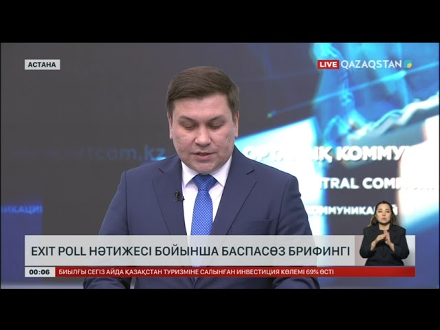 ⁣Референдум бойынша Exit poll нәтижесі жарияланды