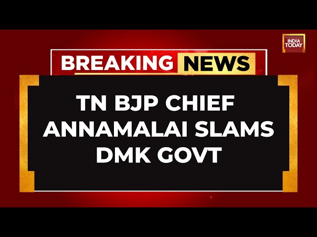 ⁣Breaking News: BJP TN Chief Annamalai Slams 'Utter Failure' Of DMK Govt Over Chennai Air S