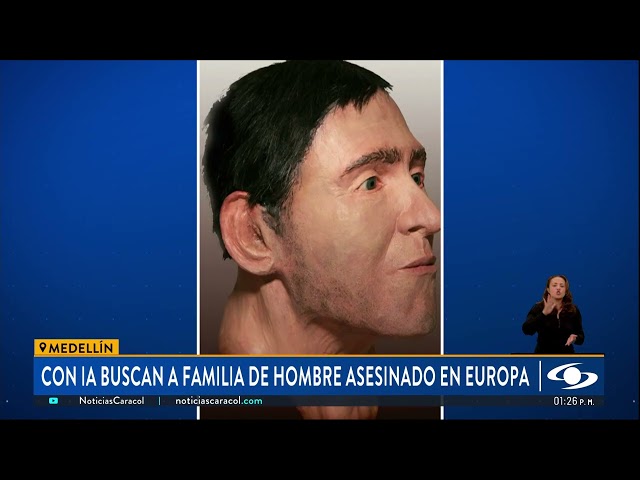 ⁣Con IA buscan a familiares de hombre asesinado hace 19 años: ¿cómo funciona?